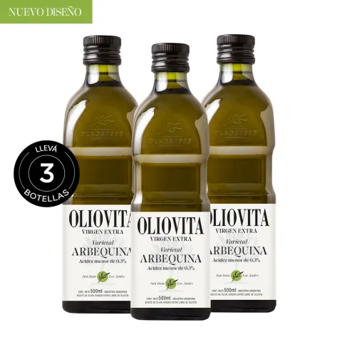Oliovita Varietal Arbequina, aceite de oliva virgen extra